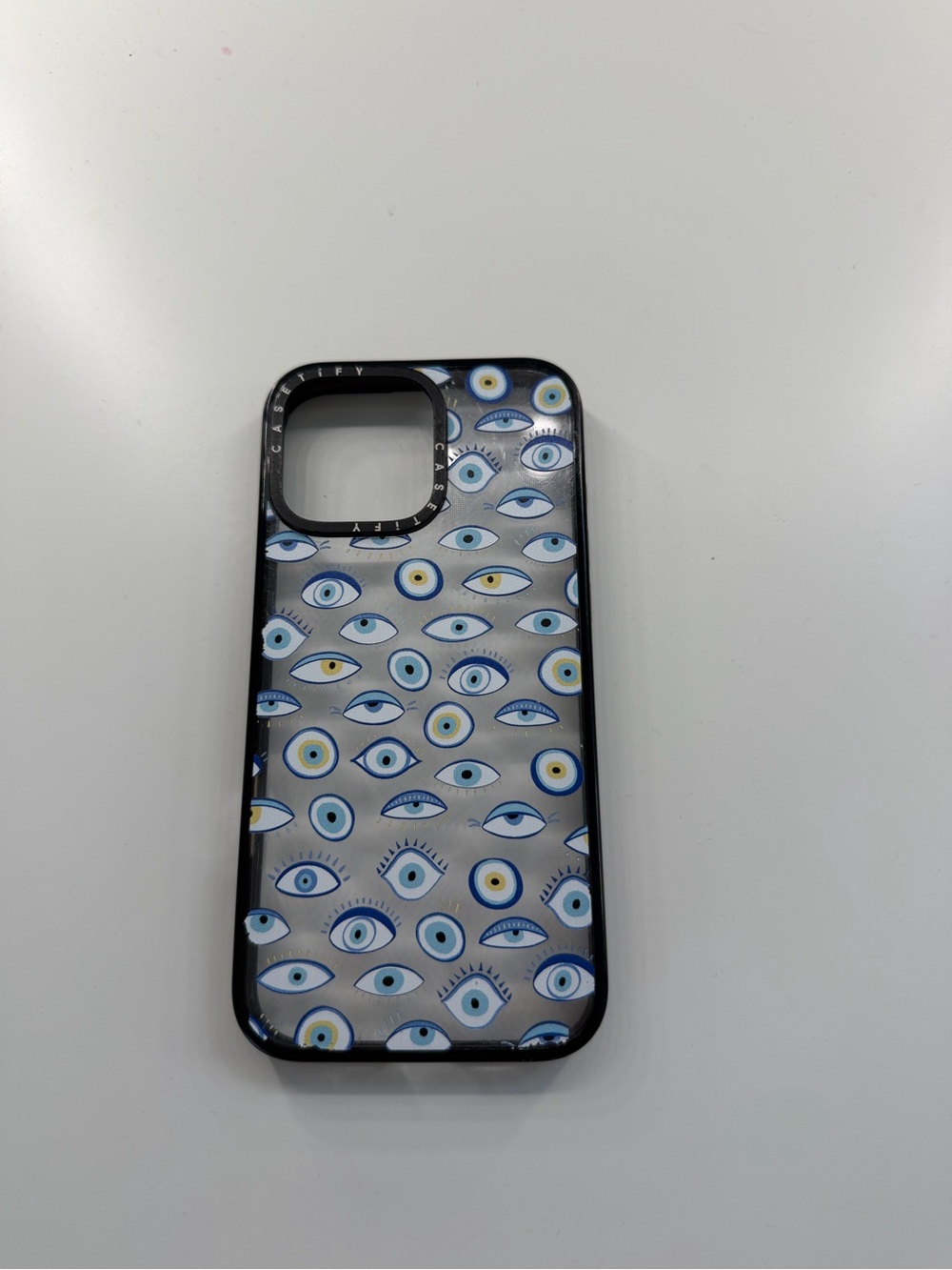 Casetify Blue & Yellow Evil Eye Phone Case